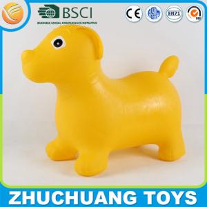 Quality pvc inflatable animals jumping puppy dog for sale
