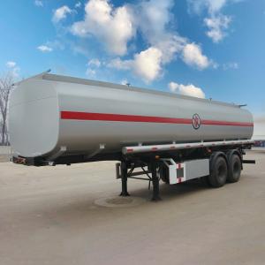 2 Axles 28000L 20t Capacity Fuel Tank Trailers