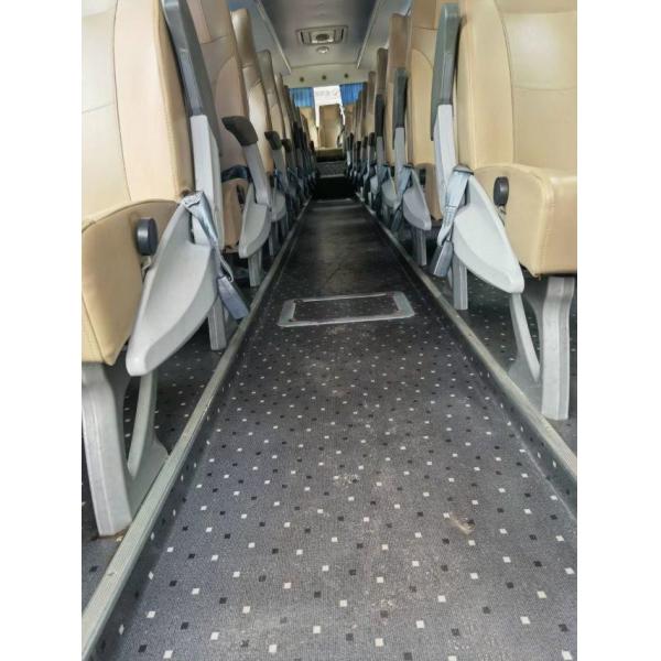 Used Kinglong Bus Low Kilometer Used Coach Bus For Africa 50 Seats Single Door Model XMQ6112