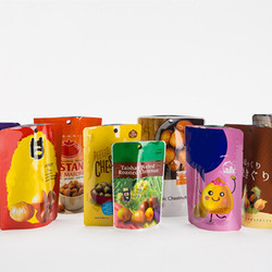 OEM Frosted VMPET Recyclable Plastic Stand Up Pouch With ziplockk