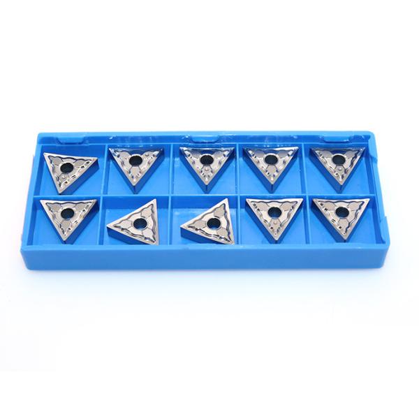 Buy TNMG160404 Triangle Carbide Inserts , YD101 Grade Cnc Turning Tools Inserts at wholesale prices