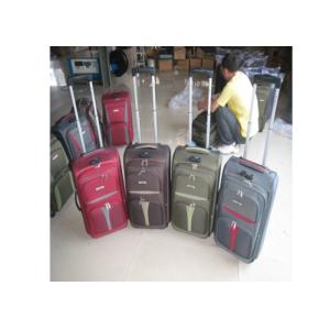 Colorful SKD Lightweight Trolley Case , 7 Piece 600D Twill Light Luggage For