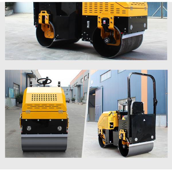 Free Shipping Small Road Roller 1.5 Tons Hydraulic Two Wheel Soil Compactor Roller with Good Price