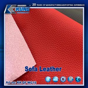 PVC PU Industrial Genuine Leather For Shoemaking And Clothing