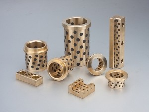 Custom Machined Self Lubricating Plain Bearing / Cast Bronze Bushings