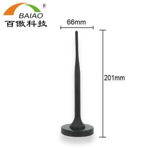 Vhf DVB T2 Magnet Home Indoor Digital TV Antenna 1-2dBi 66*201mm