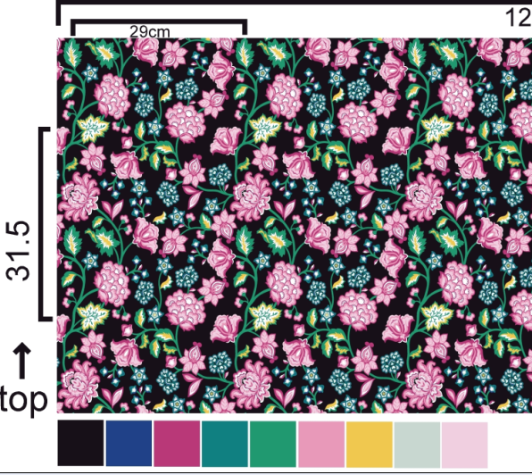 Soft Women'S Three Quarter Length Sleeve Shirts , Vintage Ladies Floral T Shirt