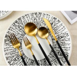 SGS 5pcs Stainless Steel Cutlery Knife Fork Spoon Set