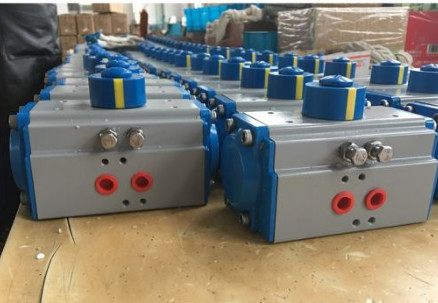 Buy double acting rack and piston pneumatic actuator air cylinder at wholesale prices