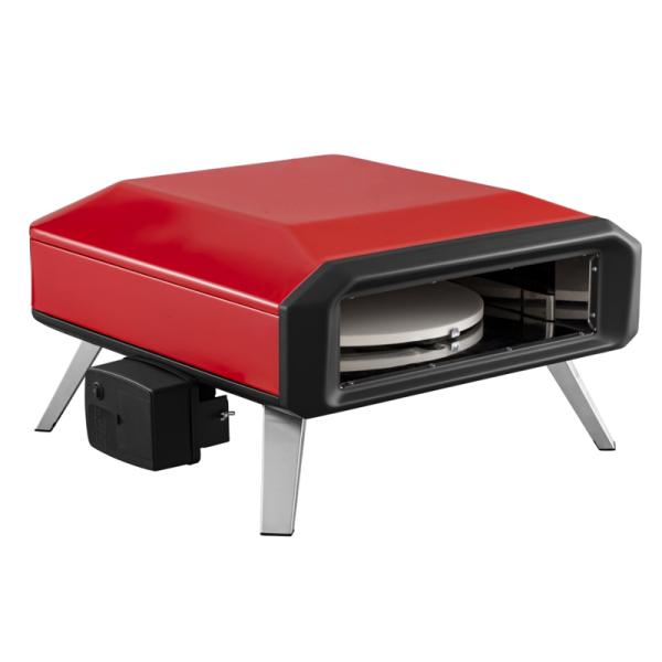 Temprature Control Electric Automatic Rotating Mobile Pizza Maker for Home and Outdoor