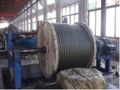 Quality Spring Galvanised Steel Wire Rope , Slope Hoisting 6 x 36 for sale