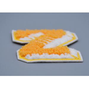 Towel Embroidery Patch Eco Friendly For Clothing Good Washable