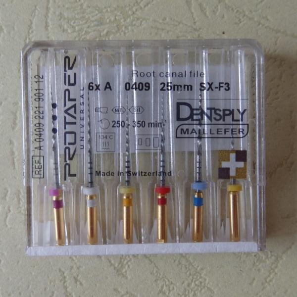 Dental Root Canal Endo Rotary File 150RPM Embroidered Fracture Proof