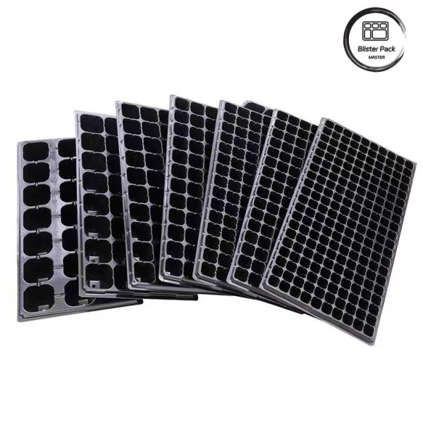 Affordable Multi Cell large plastic seed trays 21 to 120 Cells for Vegetable &