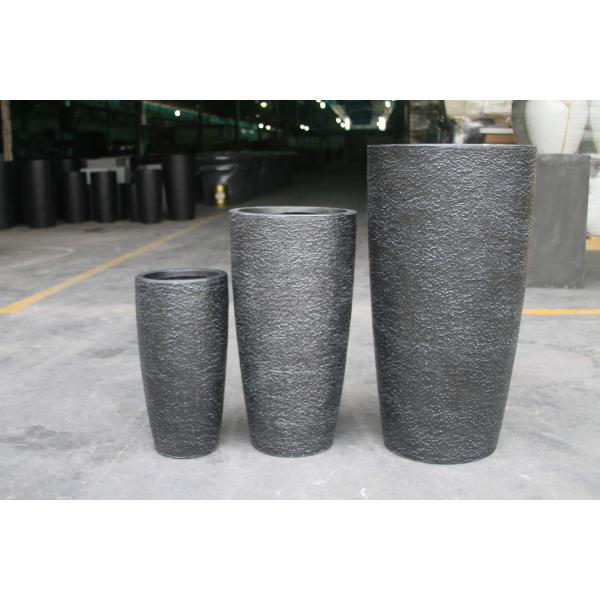 Frost Resistant Character Fiber Clay Planter Modern Design For Outdoor