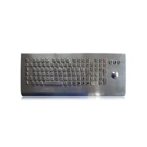 Wall Mounted Industrial Metal Keyboard IP68 Stainless Steel With Optical