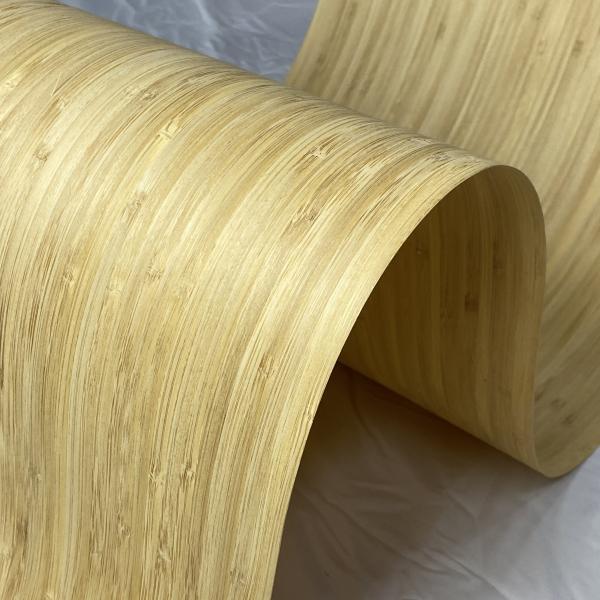 Buy Timber Flooring Bamboo Wood Veneer Harmless Practical Unfinished at wholesale prices