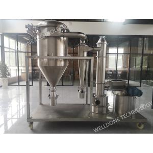 1000kg/H Titanium Steam Heating Cassava Flour Spin Flash Dryer