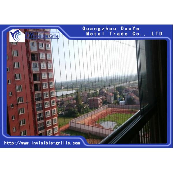 Buy Hard Line Safety Fixed Invisible Grille Stainless Steel Wire Material at wholesale prices