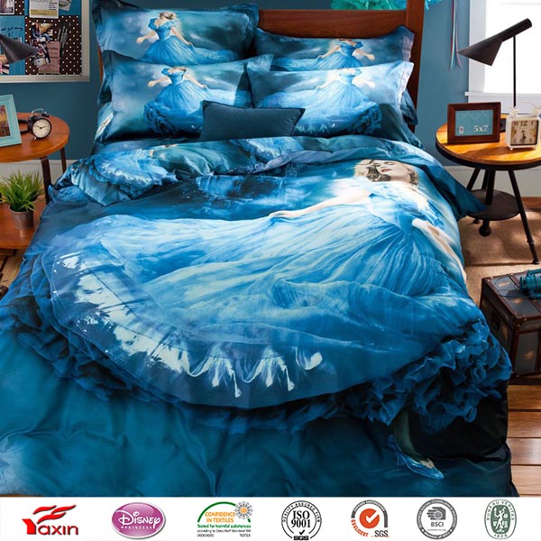 Buy Yaxin Home Textiles,Hot sale 3D frozen bedding sheet sets,Fashion 3D Bed Linen Sets.China Home textiles manufacturer at wholesale prices