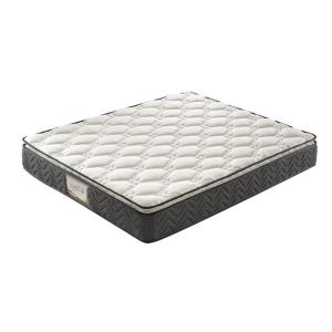 Pillow Top Bonnell Mattress With Knitted Fabric Convoluted Foam Roll Pakage