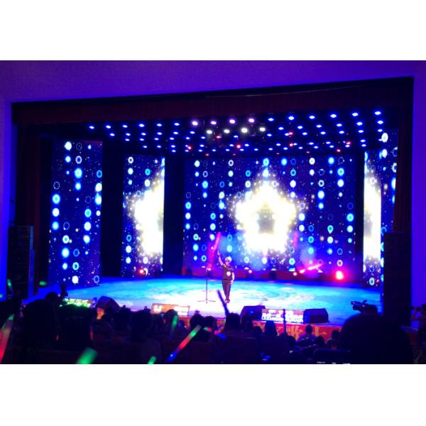 Buy Full HD 1920Hz P3.91 Kinglight LED Stage Backdrop Screen Adjustable Brightness at wholesale prices