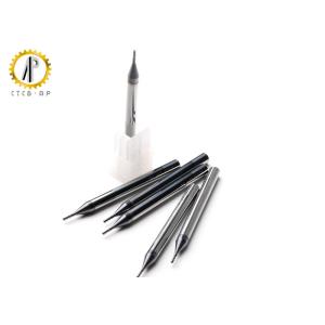 TiALN Coated Carbide Milling Cutters HRC57 With 4mm Shank