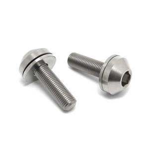 Bicycle Gr5 Titanium Torx Bolt Button Head M8x30