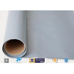 Grey Silicone Coated Fiberglass Cloth Engine Thermal Insulation Coated Glass