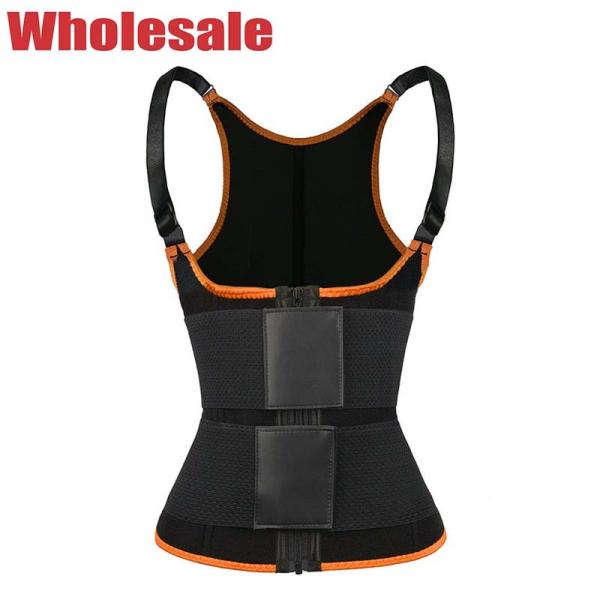 Buy Double Compression Vest NANBIN Waist Trainer With Two Straps at wholesale prices