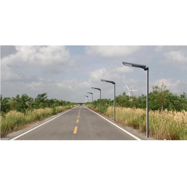 Outdoor 100w All In One Solar Street Light Ip65 SMD LED Street Light