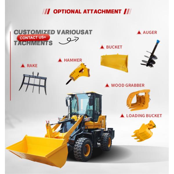 Hot Sale Construction Compact Frontend Wheel Loader Optional Forklifts Telescopic Boom Loader