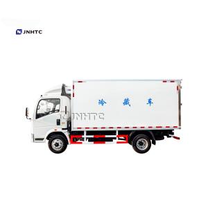 Howo 6 Wheeler Light Refrigerated Box Truck 3T 5 Tons