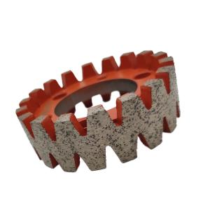 European Segmented CNC Stubbing Milling Wheel for Continuous Diamond Stone