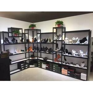 Simple Popular Metal Retail Shoe Shelves Stand Showcase Customized Design