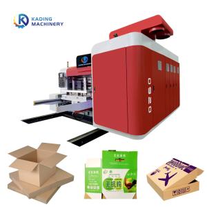 Water Ink Corrugated Sheet Printing Machine With Vibrating Stripping Unit