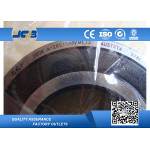 3208 A-2RS1TN9 / MT33 Double Sealed Bearings Abec Ball Bearings 40x80x30.2 Mm