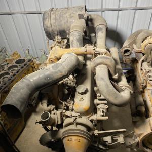 Komatsu Diesel SA6D110-1 Engine Assembly Electric Start 70CC Used