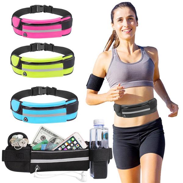Buy OEM Sports Bag Running Waist Bag Pocket Jogging Portable Waterproof Cycling  Outdoor Phone Anti-theft Pack Belt Bags at wholesale prices