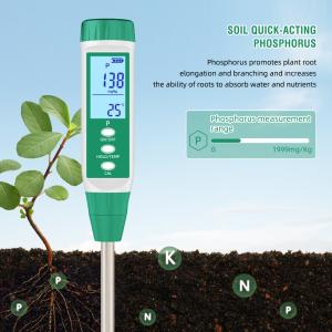 20cm Probe YIERYI New Digital Npk Meter For Agriculture