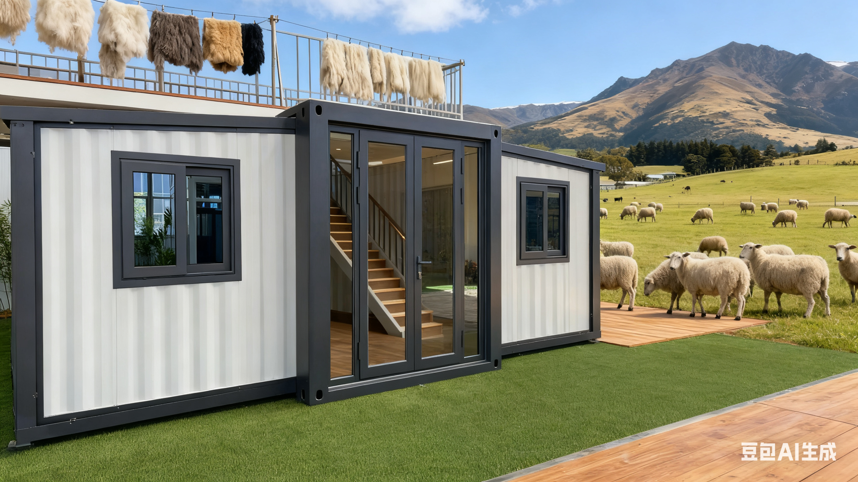 Quality Foldable 20ft Container with 80*100*2.5mm Square Tube and 0.60KN/M² Wind Resistance in L5900*W2200*H2480mm Folded Size for sale