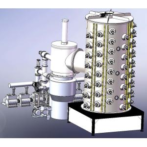 Stainless Steel Titanium Coating Machine , Large furniture PVD gold plating