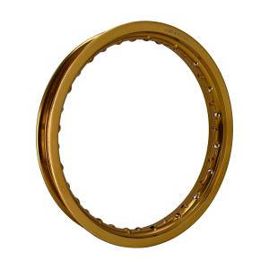 Gold Latest Retro Anodization 14x1.40 Motorcycle Wheels