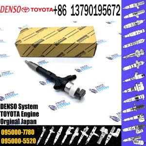 Diesel Fuel Injector 095000-7750 095000-7760 095000-7780 For TOYO-TA 2KD Engine