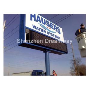 Front Maintenance P10 Outdoor LED Signs Advertising with OPTO / SILAN