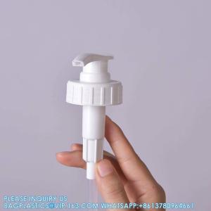 Liquid Detergent Plastic Hand Wash Bottle With Tube Pump Refillable Plastic Pump
