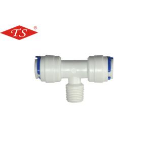 Polopropylene Material Water Purifier Accessories Plastic K6064 Tee Joint CE Certificated