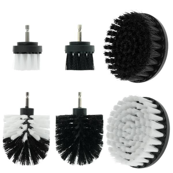 Sepcial Drill Brush Attachment Scrub Brush Drill Brush Set For Cleaning