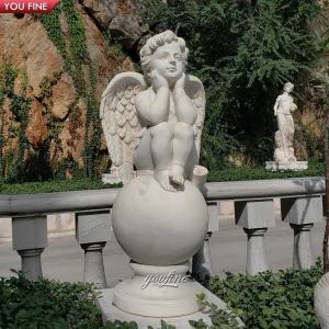 Custom Life Size Cherub Marble Statue Figure Statue