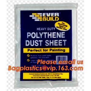 Plastics pe protective drop cloth, plastic protective drop cloth, Plastic